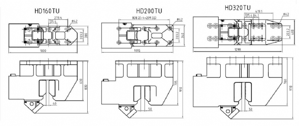 hd系列振動樁錘夾具